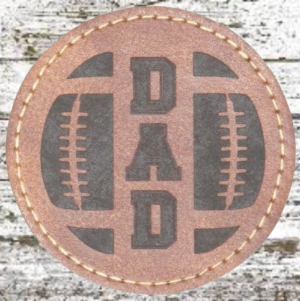 "Gridiron Guardian" Football Dad Patch