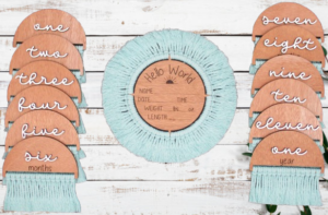 Boho Fringe Milestone Moments
