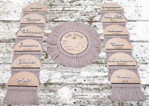 Boho Fringe Milestone Moments